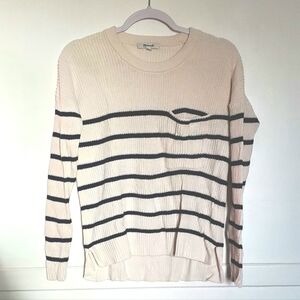 Madewell striped sweater